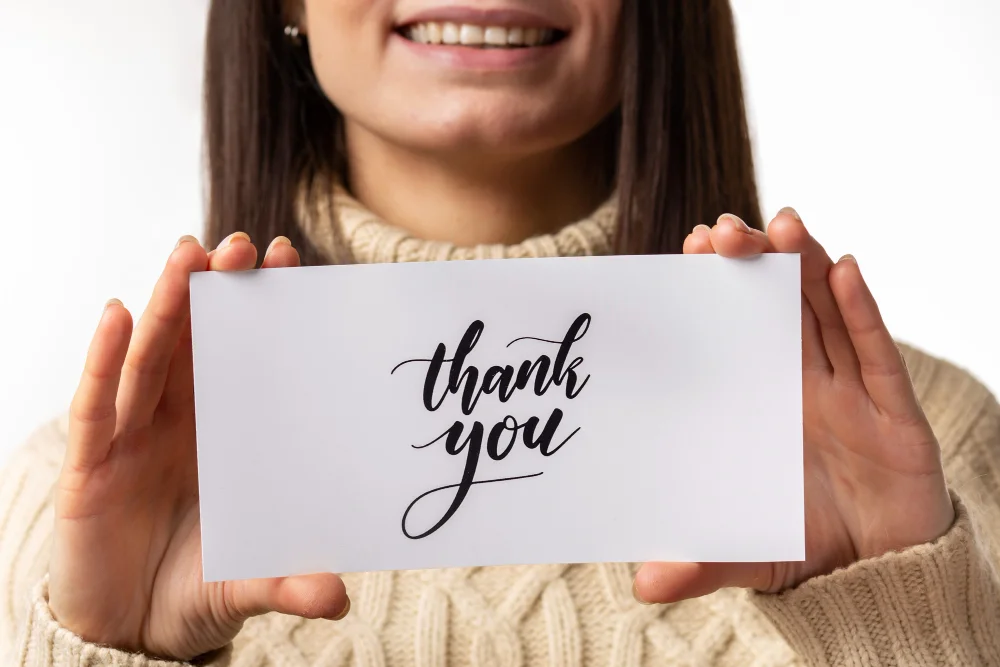 how to respond to thank you