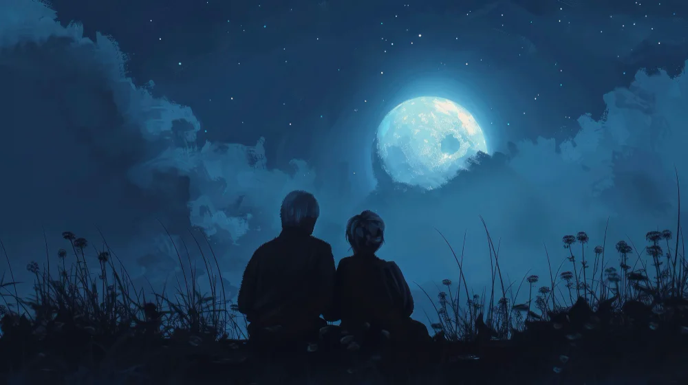 the moon is beautiful isn't it response