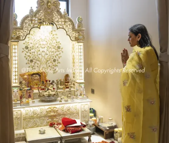 What Sets Apart a Premium Marble Temple Manufacturer The Art of showcasing a Sacred Design