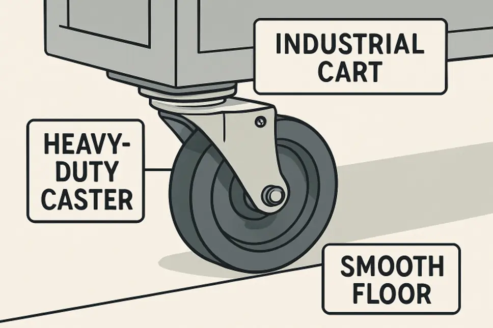 Reinventing Workplace Efficiency With Heavy-Duty Casters